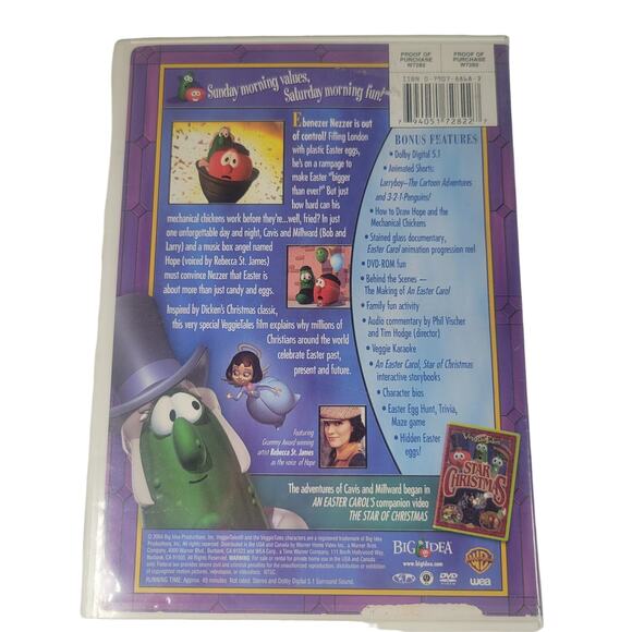 Lot of 5 VeggieTales DVDs - Children's Christian Animation Larry Bob Two Are NEW - Picture 3 of 11